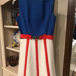 Beautiful linen dress from the 1970s.